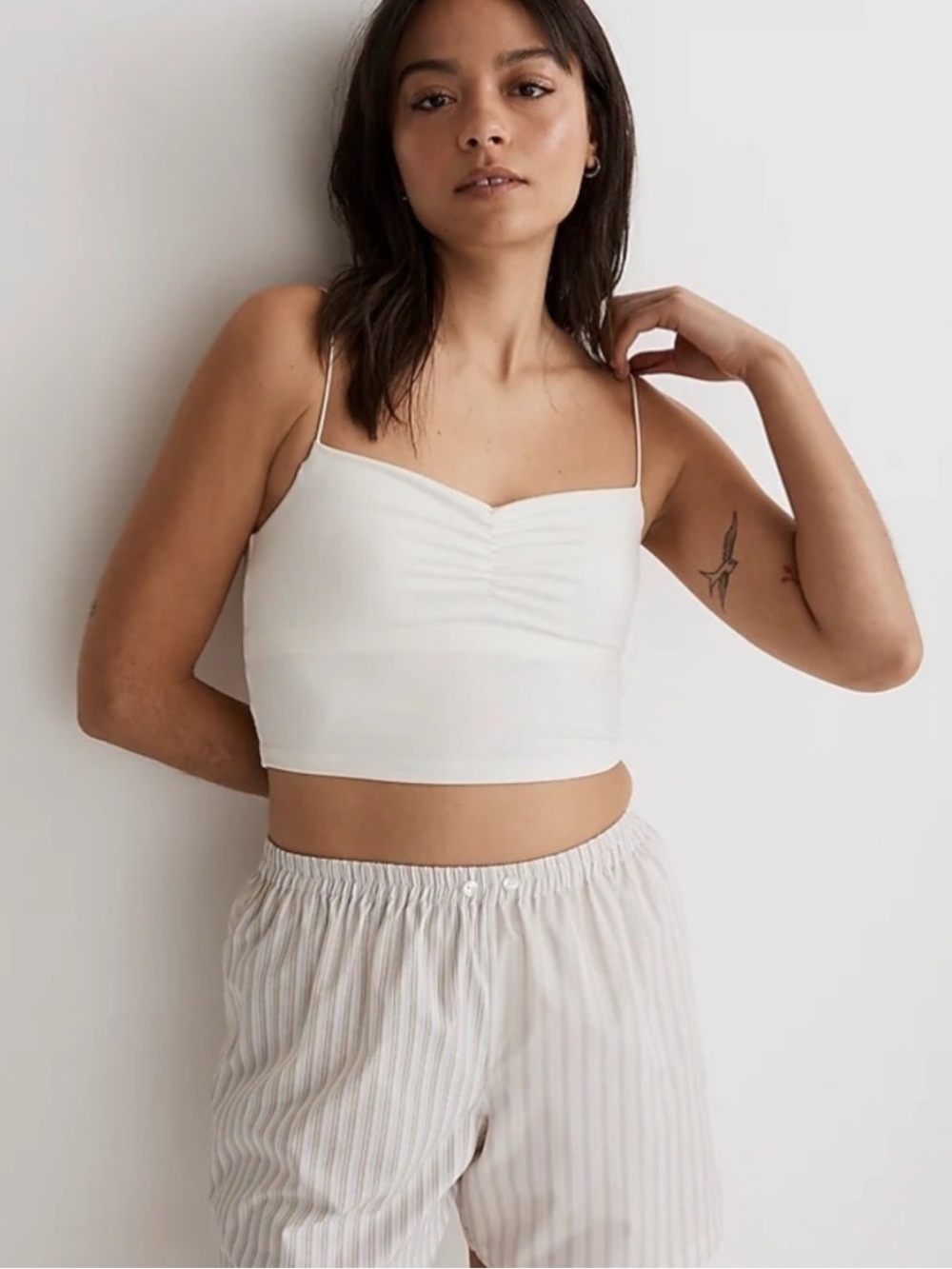 Madewell Flex Sweetheart Crop
Tank Top